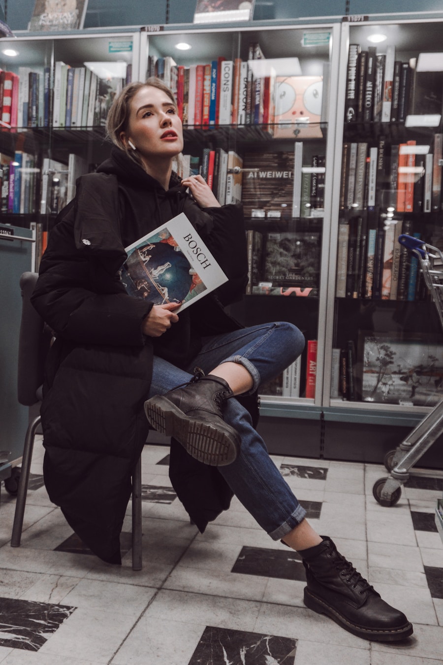 Photo "boots reading"